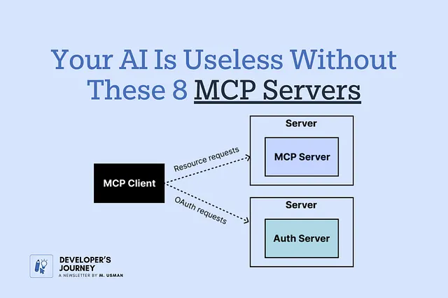 Your AI Is Useless Without These 8 MCP Servers: A Developer's Survival Guide