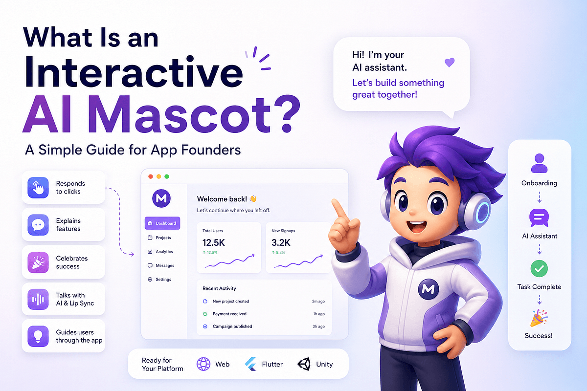 Interactive AI Mascot: What It Is & How Founders Can Build It
