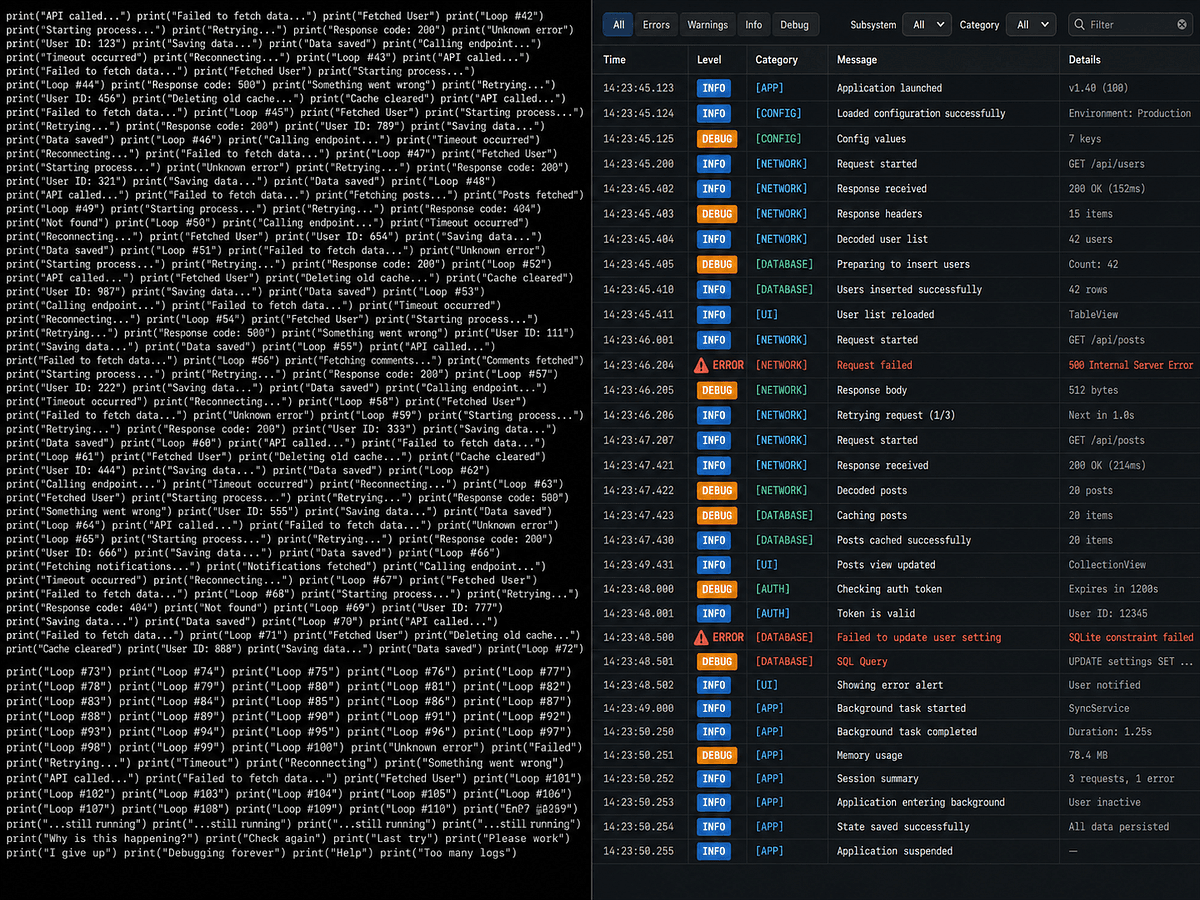 Stop Using print(): Master SwiftUI Unified Logging with os_log