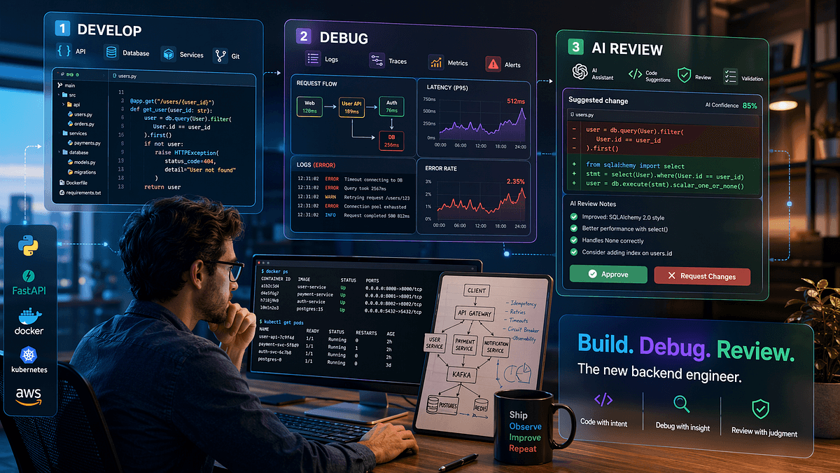 The New Backend Engineer Role: Why You Must Review AI Code for Technical Debt