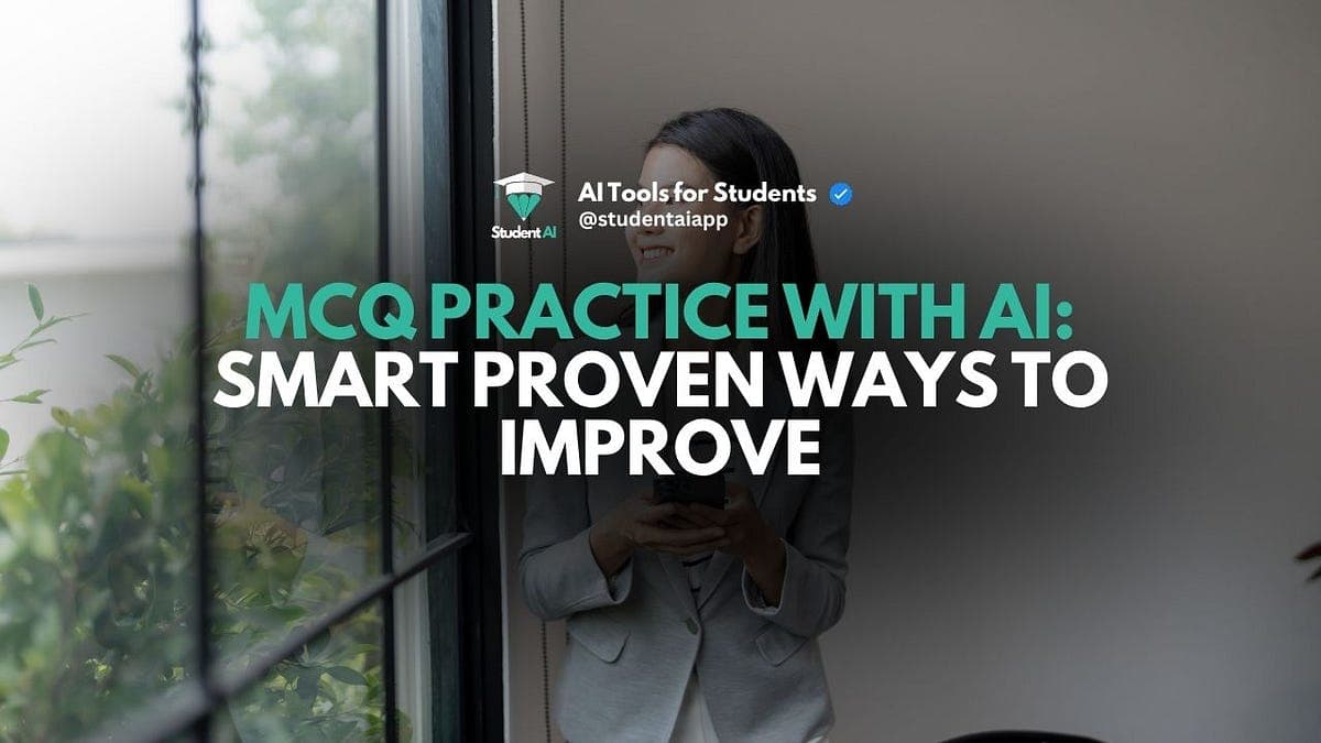 MCQ Practice with AI: The Ultimate Guide to Building Smarter Study Sets