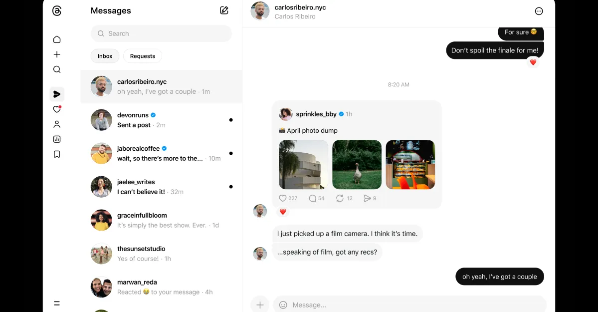 Threads Web DMs Finally Arrive: Meta's Latest Platform Shift